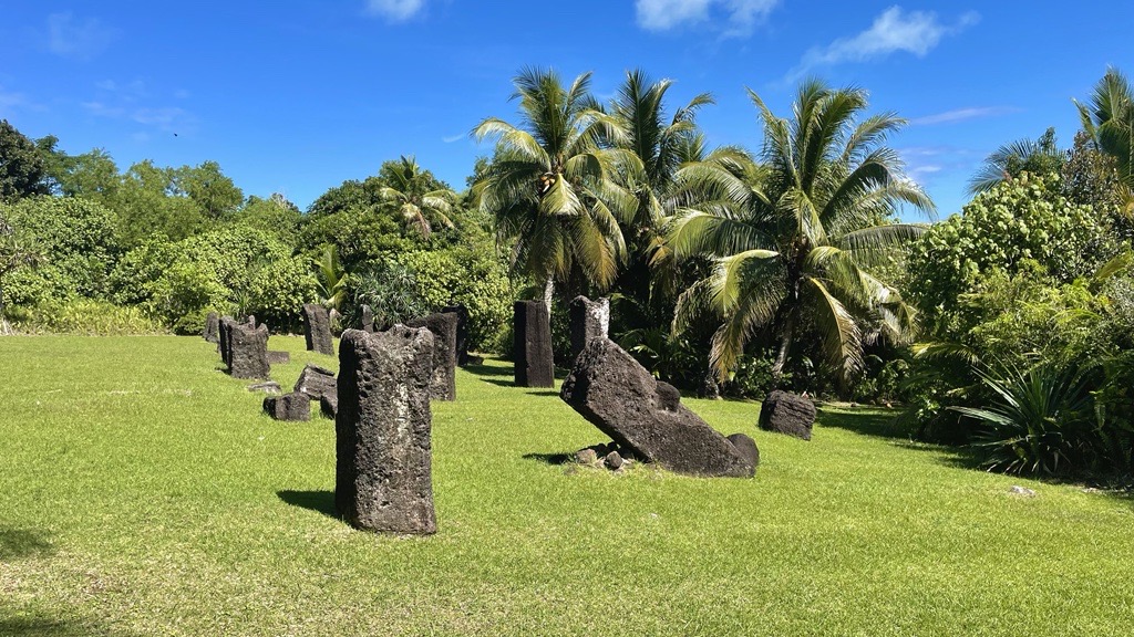 Stone monoliths of Palau's history and culture