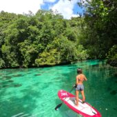 Customers enjoying stand-up paddle (Sup) in Marine Lake