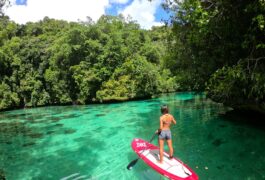 Customers enjoying stand-up paddle (Sup) in Marine Lake